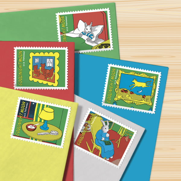 Goodnight Moon Stamps 2025 Forever Stamps 80 pcs