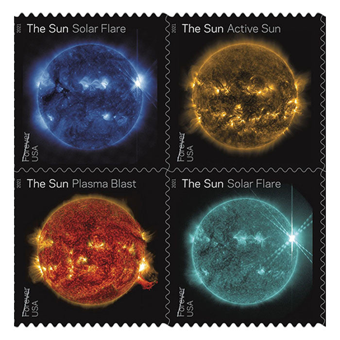 Sun Science Stamps 2021 Forever Postage Stamps 100 pcs