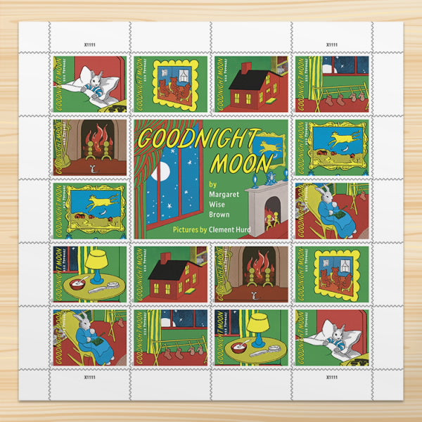 Goodnight Moon Stamps 2025 Forever Stamps 80 pcs