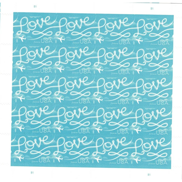 Love 2017 Stamps Love Forever Stamps 100 pcs