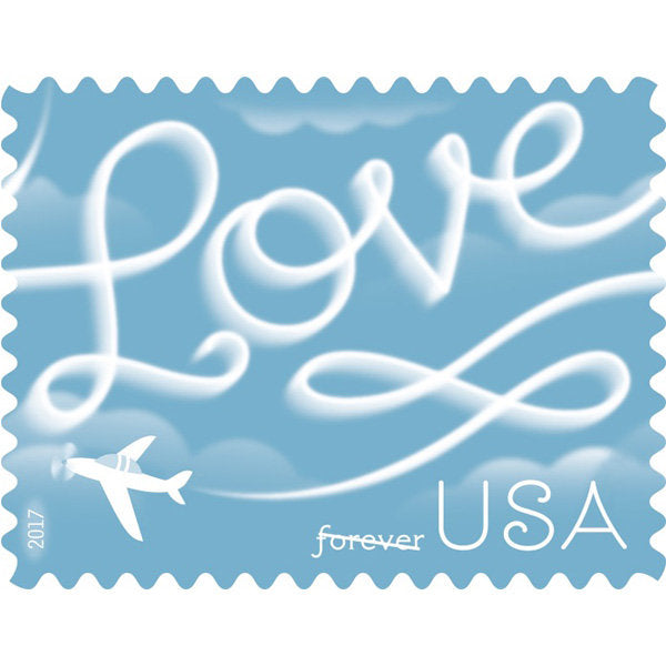 Love 2017 Stamps Love Forever Stamps 100 pcs