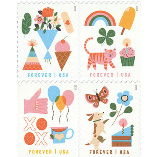 Thinking of You Stamps 2023 Forever Stamps 100 pcs