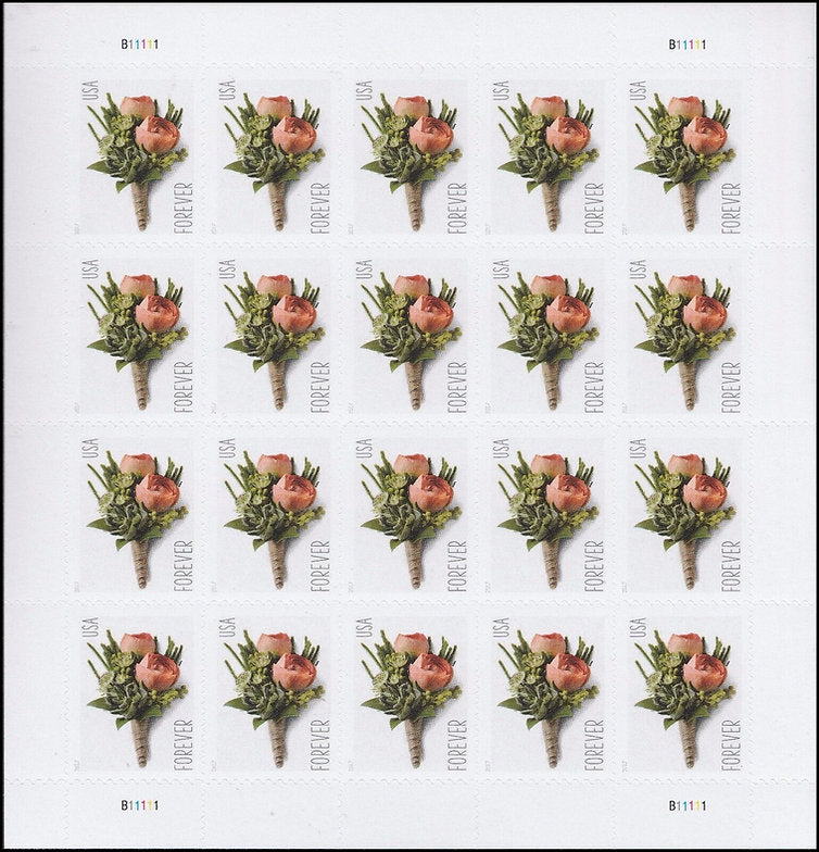 Celebration Boutonniere Stamps 2017 Forever Stamps 100 pcs