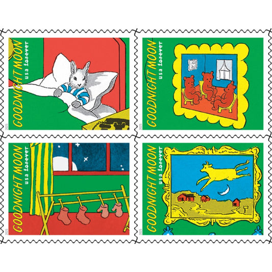 Goodnight Moon Stamps 2025 Forever Stamps 80 pcs