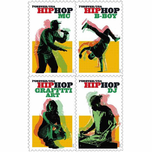 Hip Hop Stamps 2020 Forever Postage Stamps 100pcs