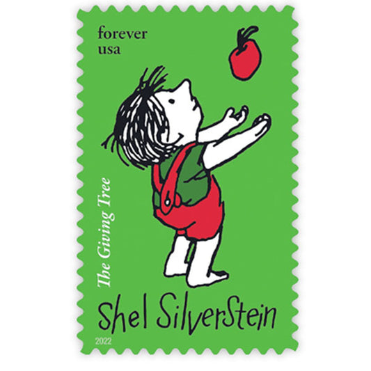 Shel Silverstein (U.S. 2022) Forever Postage Stamps 100 pcs