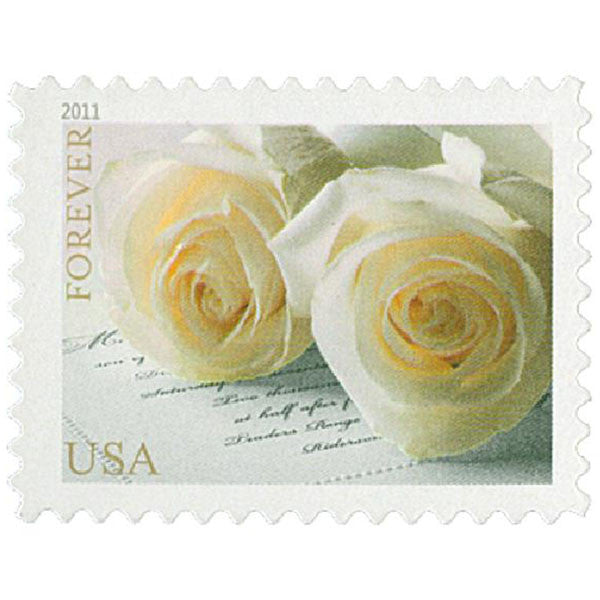 Wedding Roses 2011 Forever Postage Stamps 100 pcs – forever stamps