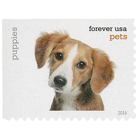 Pets (U.S. 2016) Forever Postage Stamps 100 pcs