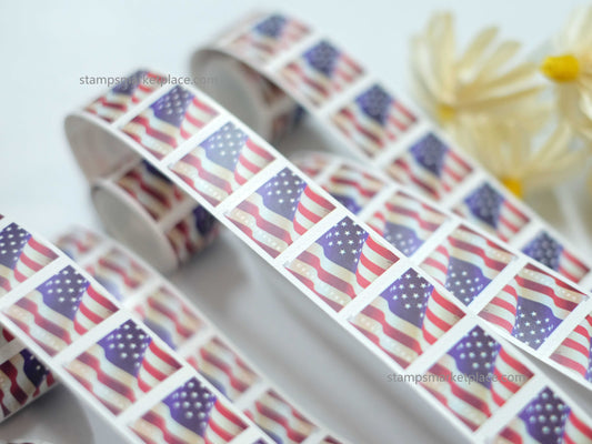 U.S. Flag (U.S. 2017) Roll of Forever Postage Stamps 100 pcs