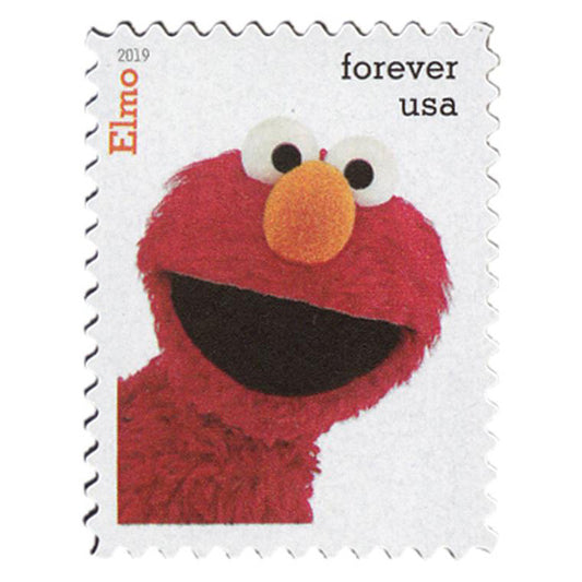 Sesame Street Stamps 2019 First-Class Forever Postage Stamps 80pcs