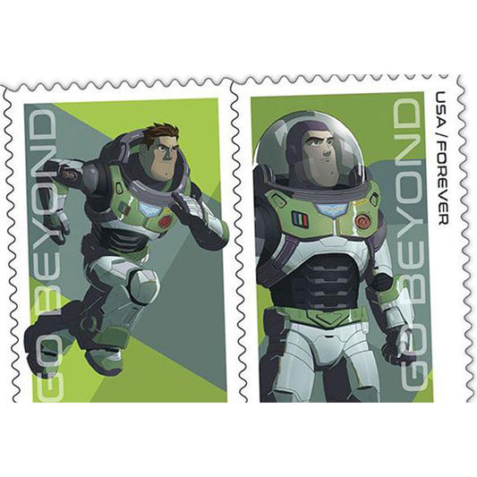 Go Beyond with Buzz Lightyear 2022 First-Class Forever Postage Stamps 100pcs