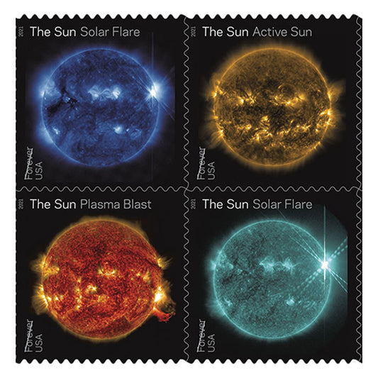 Sun Science Stamps 2021 Forever Postage Stamps 100 pcs
