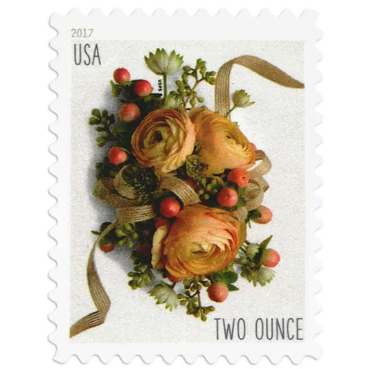 Celebration Corsage 2017 Two-Ounce Forever Postage Stamps 100pcs